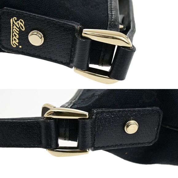 Gucci Abbey Black Canvas Shoulder Bag (Pre-Owned) - Picture 7 of 16